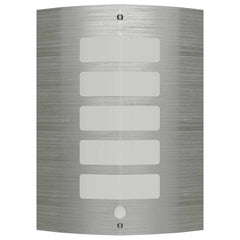vidaXL Wall Lamp Stainless Steel with Motion Sensor 1