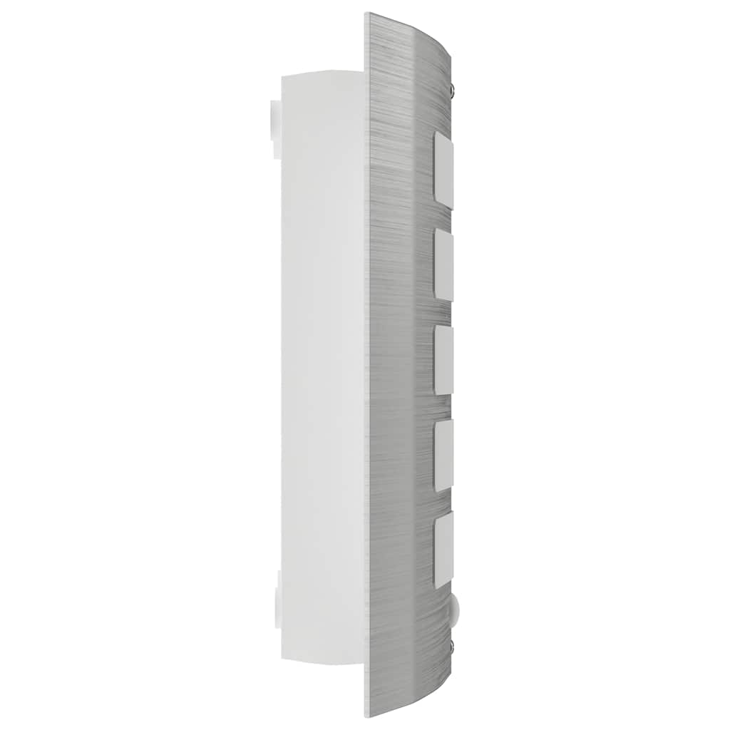 vidaXL Wall Lamp Stainless Steel with Motion Sensor 2