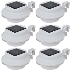 vidaXL Solar Lamp |  Set of 6 | White | Durable plastic | Small |  Solar 2
