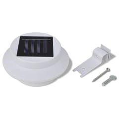 vidaXL Solar Lamp |  Set of 6 | White | Durable plastic | Small |  Solar 4