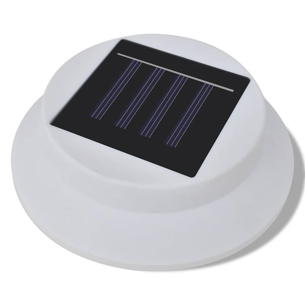 vidaXL Solar Lamp |  Set of 6 | White | Durable plastic | Small |  Solar 5
