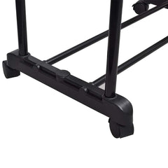 vidaXL Adjustable Clothes Racks 2 pcs 2 Hanging Rails 4