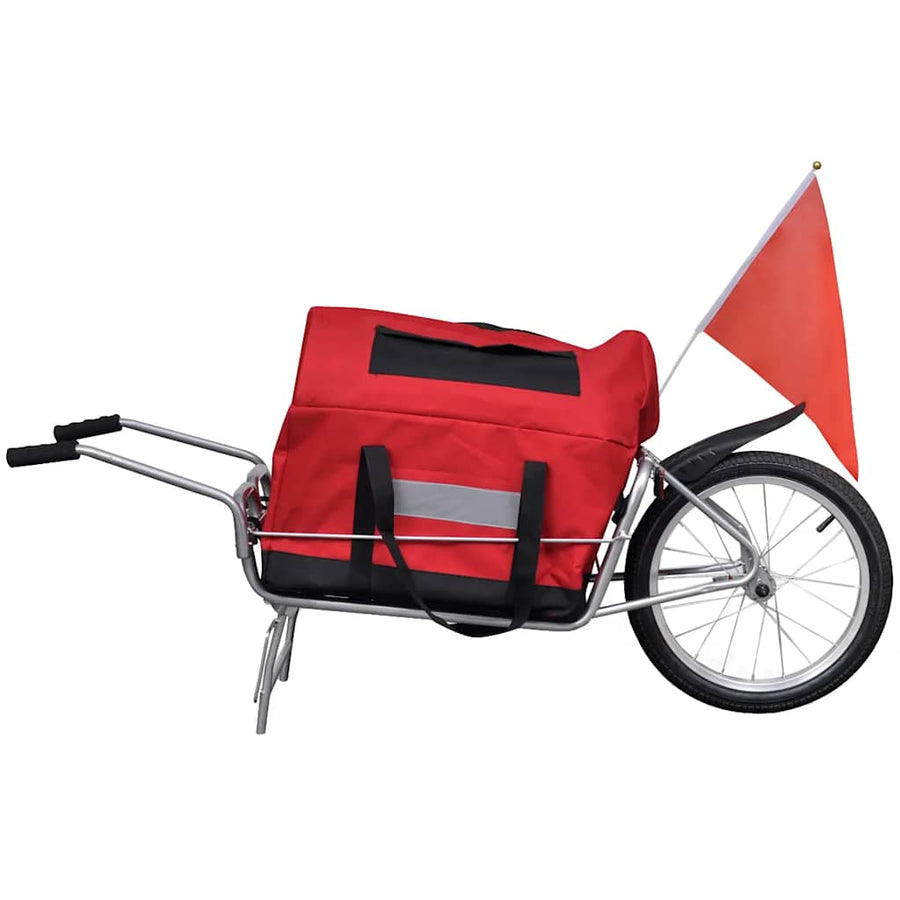 Bike Trailer One-wheel with Storage Bag 1