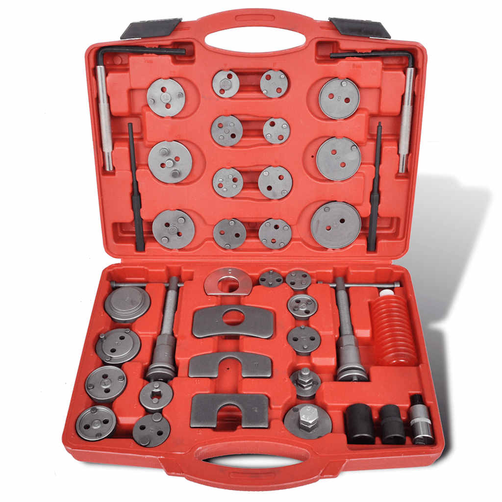 vidaXL Brake Caliper Piston Wind Back Tool Kit 40 pcs 2