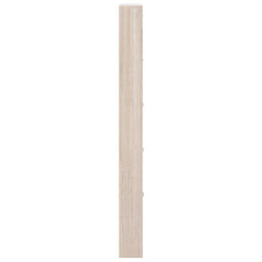 vidaXL Shoe Cabinet | Oak | Engineered wood | 59 x 17 x 169 cm | Shoe Cabinet 5