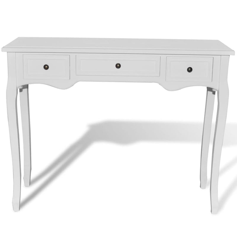 Dressing Console Table with 3 Drawers