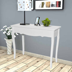 241144 vidaXL Dressing Console Table White 1