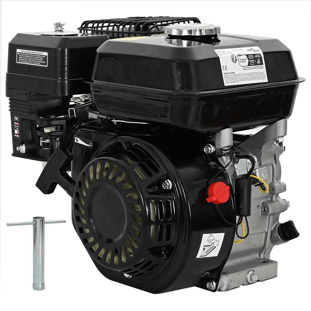 141246 6,5 HP 4,8 kW Black Petrol Engine 1