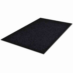 vidaXL Door Mat Black 90 x 150 cm PVC 3