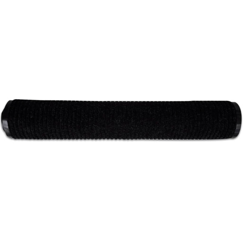 Door Mat 90 x 150 cm Black PVC