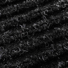 vidaXL Door Mat Black 90 x 150 cm PVC 6