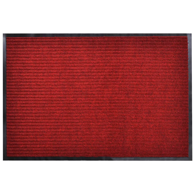 Red PVC Door Mat 90 x 150 cm