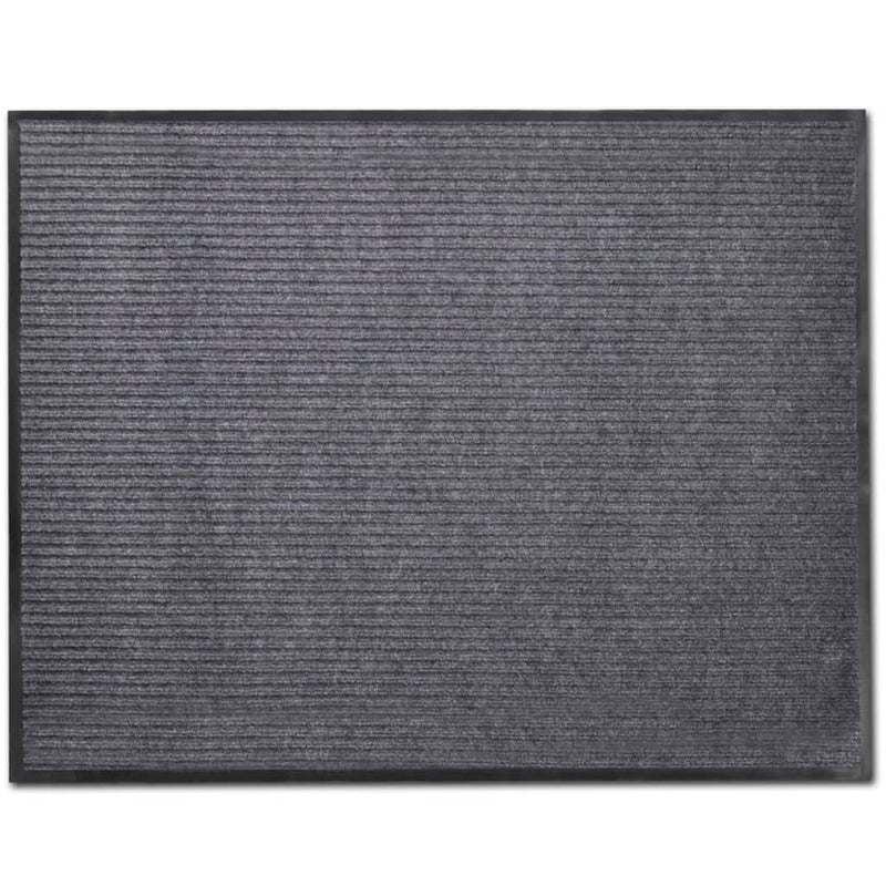 Door Mat 120 x 180 cm Grey PVC