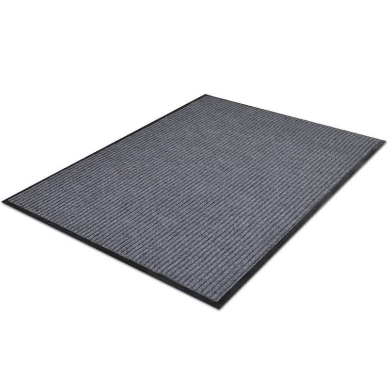 Door Mat 120 x 180 cm Grey PVC