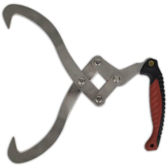 vidaXL 2 pcs Log Tongs with TPR Handle 4
