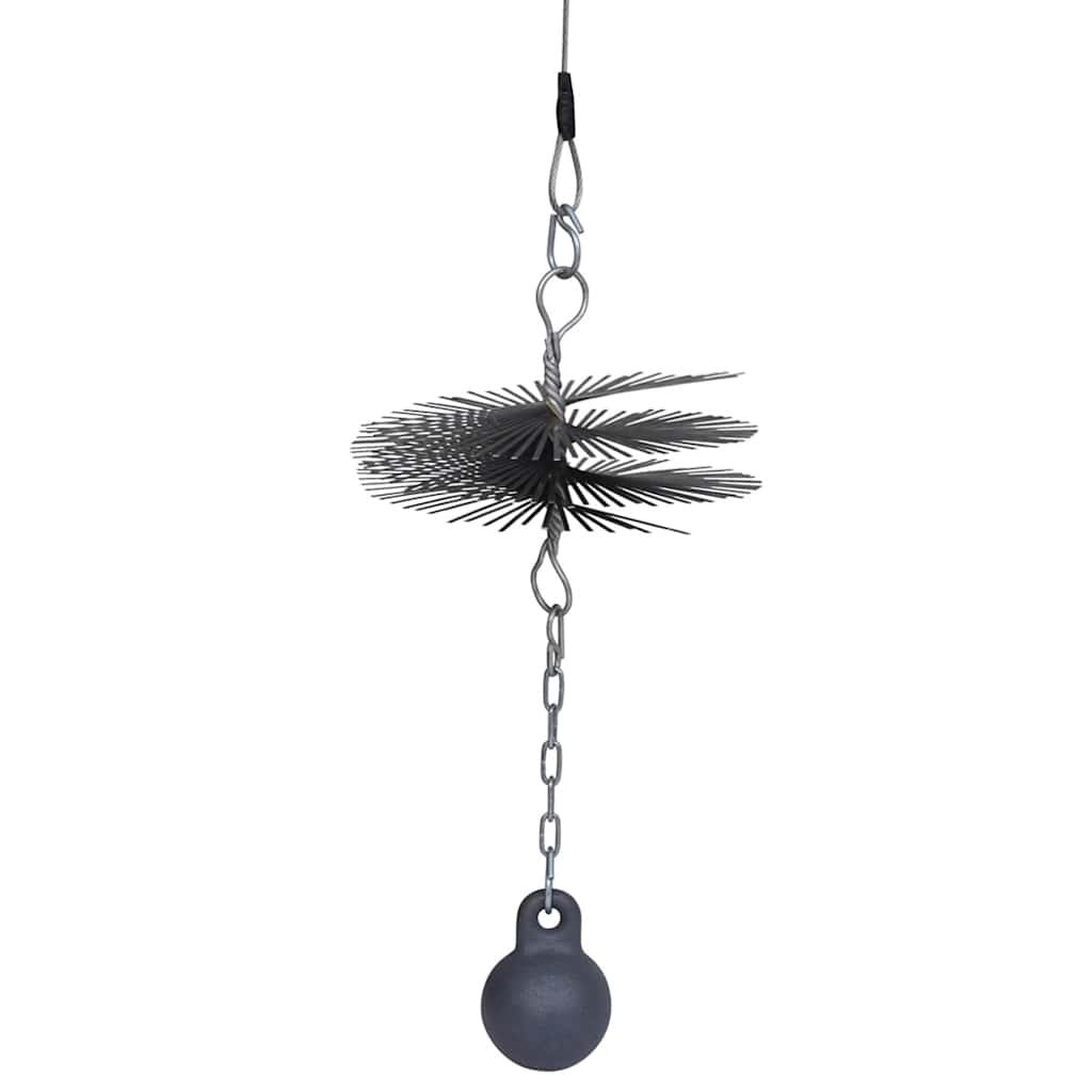 vidaXL Round Chimney Cleaning Brush Dia. 25 cm 3