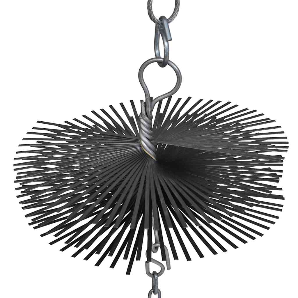 vidaXL Round Chimney Cleaning Brush Dia. 25 cm 4