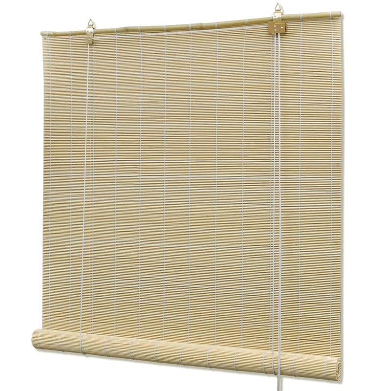 Natural Bamboo Roller Blinds 140 x 160 cm