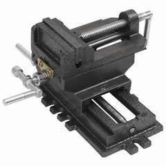 141312 vidaXL Manually Operated Cross Slide Drill Press Vice 78 mm 3