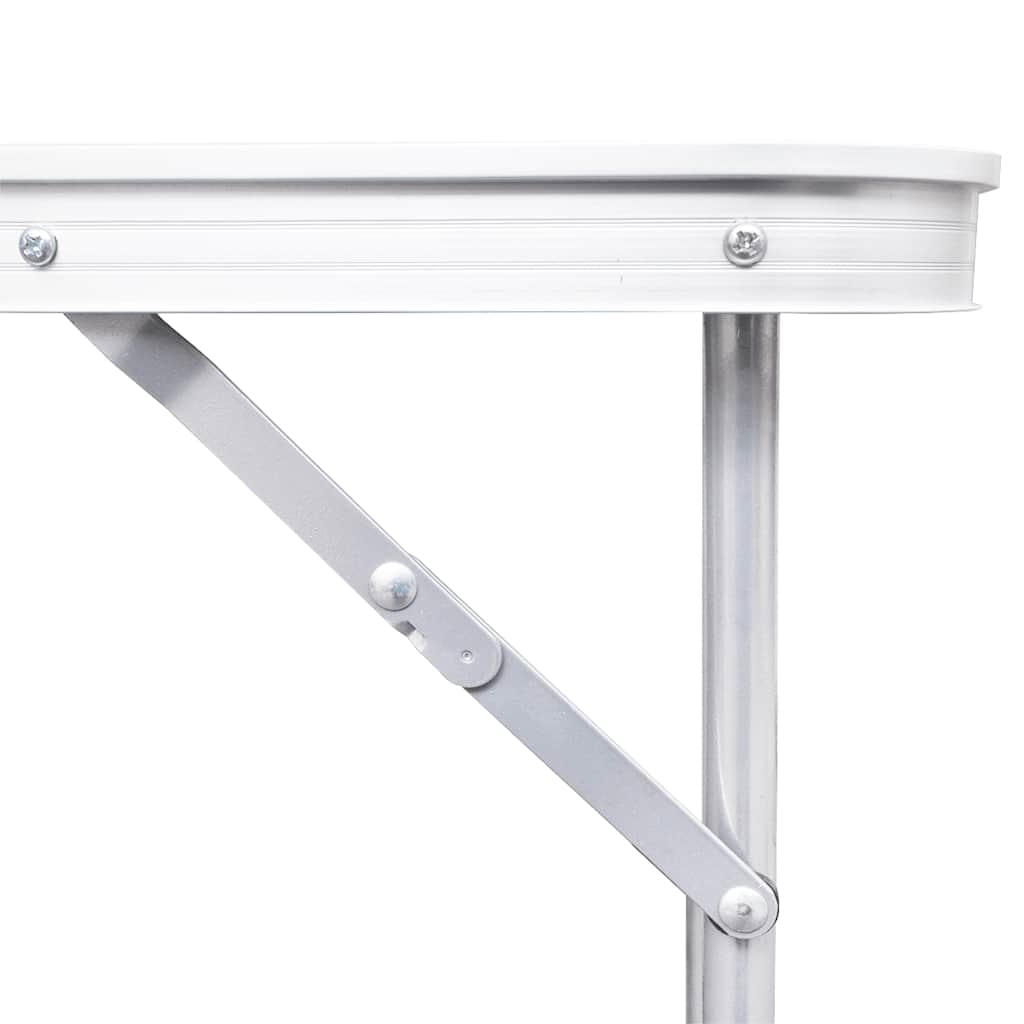 vidaXL Foldable Camping Table with Metal Frame 80 x 60 cm 4