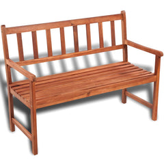 vidaXL Garden Bench | Light Brown | Acacia hardwood | Medium | Durable 1