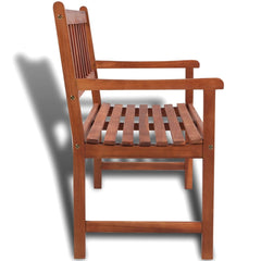 vidaXL Garden Bench | Light Brown | Acacia hardwood | Medium | Durable 3