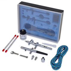 vidaXL Airbrush Set with 2 Spray Guns 4