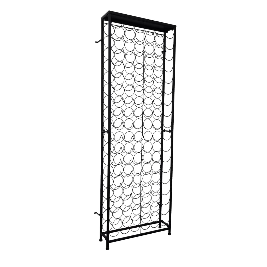 vidaXL Wine Rack for 108 Bottles Metal 1