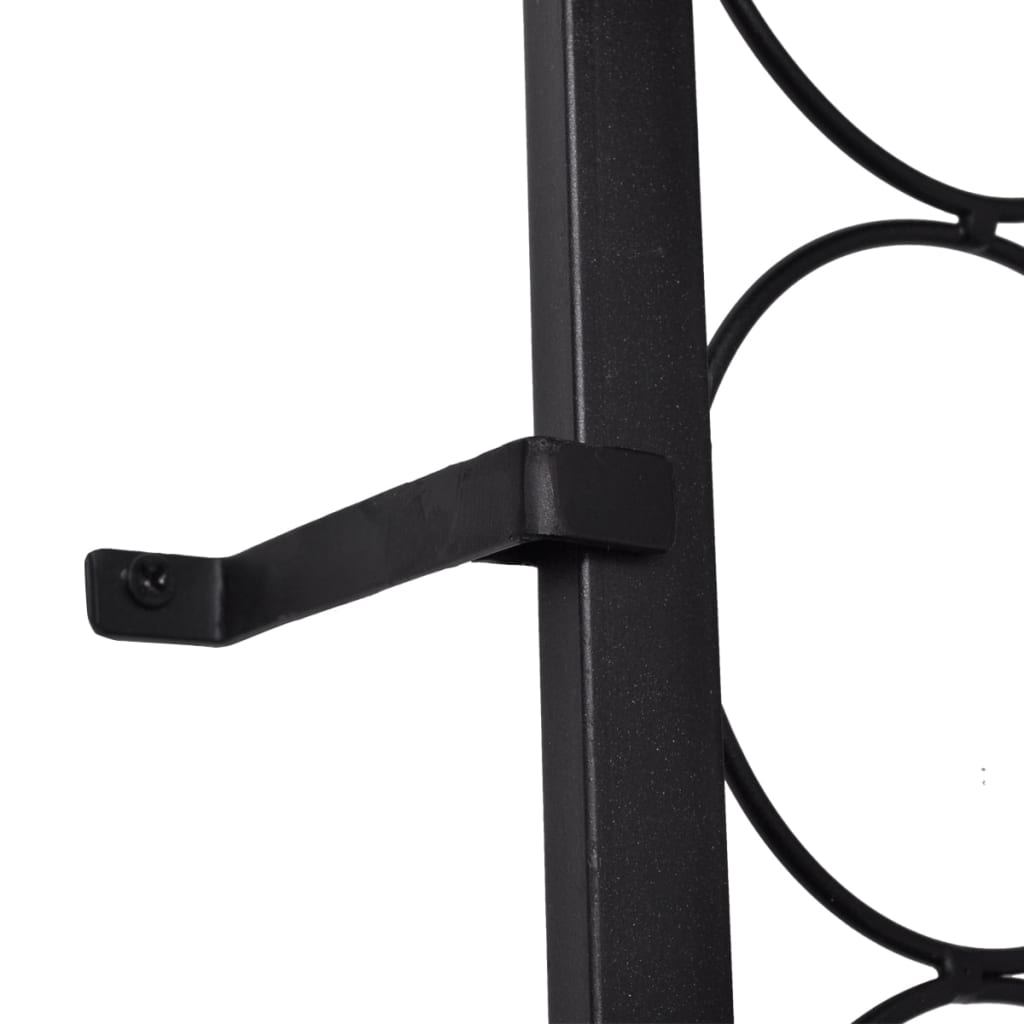 vidaXL Wine Rack for 108 Bottles Metal 4