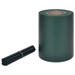 vidaXL Privacy Strip PVC 70x0.19 m Green 2
