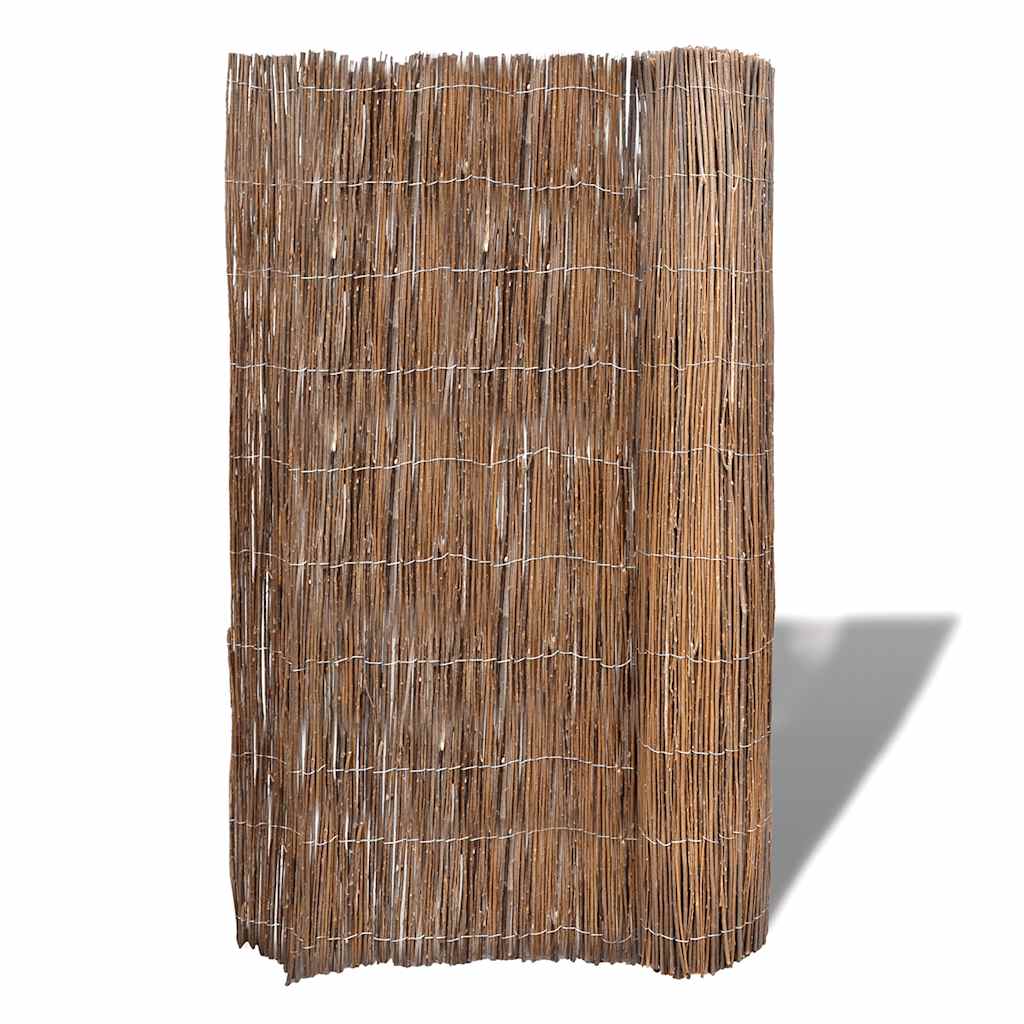 vidaXL Willow Fence 300x100 cm 2