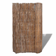 vidaXL Willow Fence 300x100 cm 2
