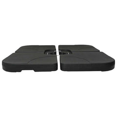 vidaXL Parasol Base | Black | Plastic | 60 L capacity | Heavy Weight Endurance 2