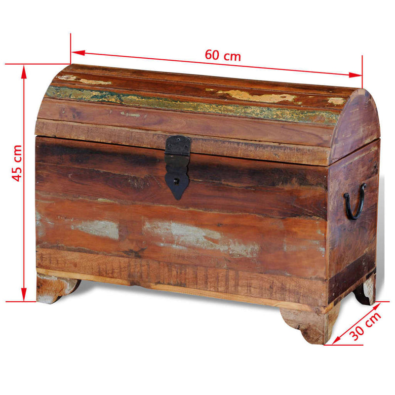 Reclaimed Storage Chest Solid Wood