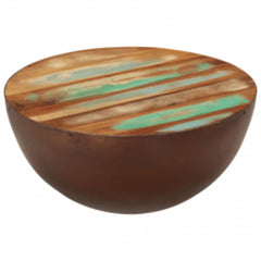Coffee Table Solid Wood Reclaimed Brown 60 cm 28 cm