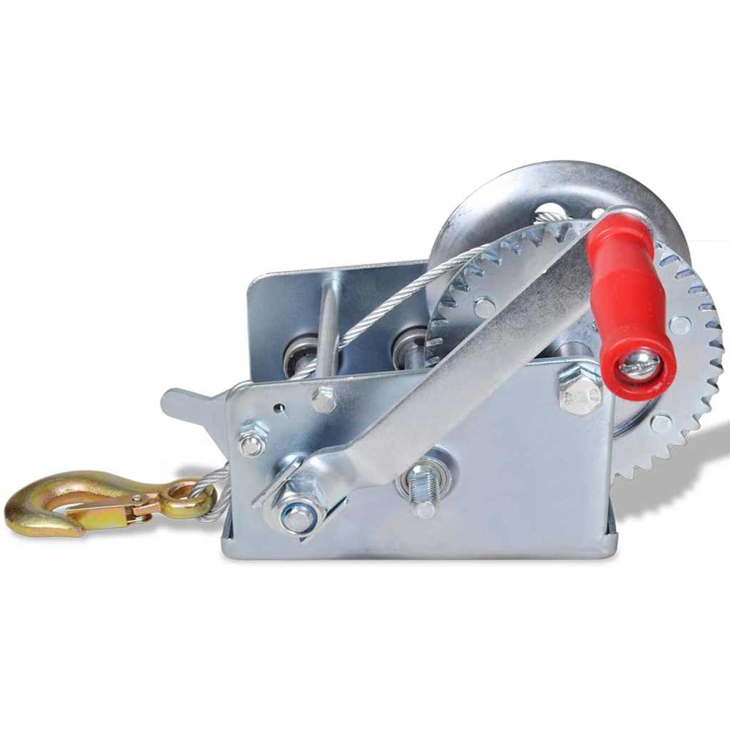 vidaXL Hand Winch 1130 kg 4
