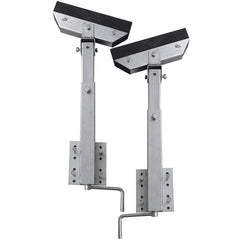 vidaXL Boat Trailer Solid Bar Bow Support Set of 2 63 - 88 cm 1