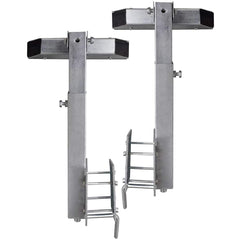 vidaXL Boat Trailer Solid Bar Bow Support Set of 2 63 - 88 cm 2