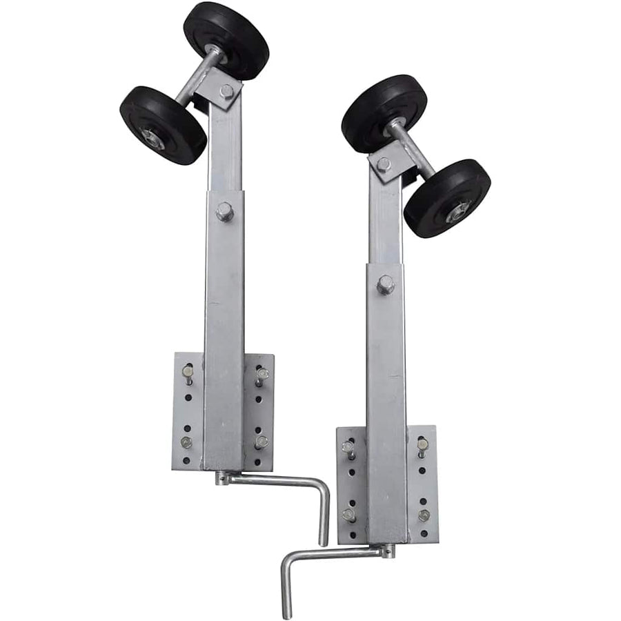 141553 vidaXL Boat Trailer Double Roller Bow Support Set of 2 59 - 84 cm 1