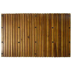 3 pcs Acacia Bath Mat 80 x 50 cm 4