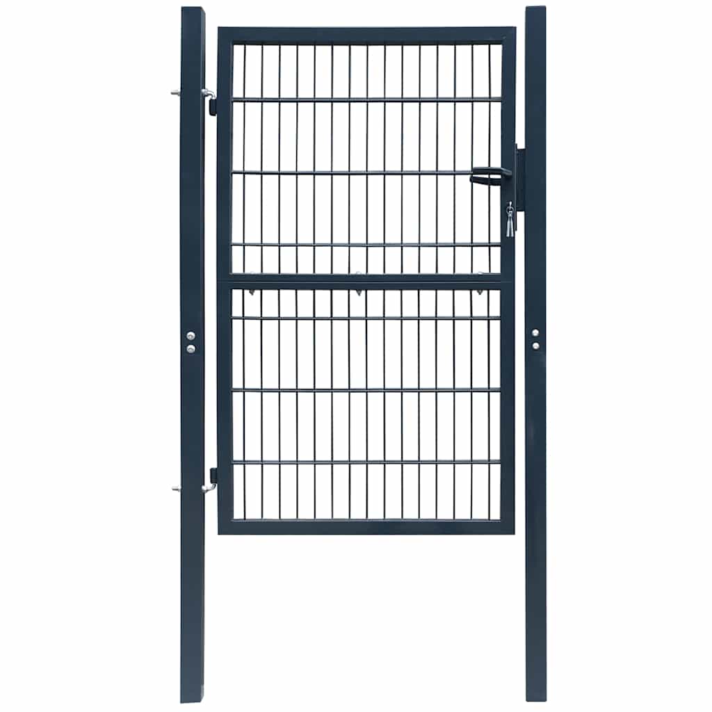 2D Fence Gate (Single) Grey 100 x 120 cm
