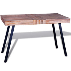 vidaXL Table Reclaimed Teak 4