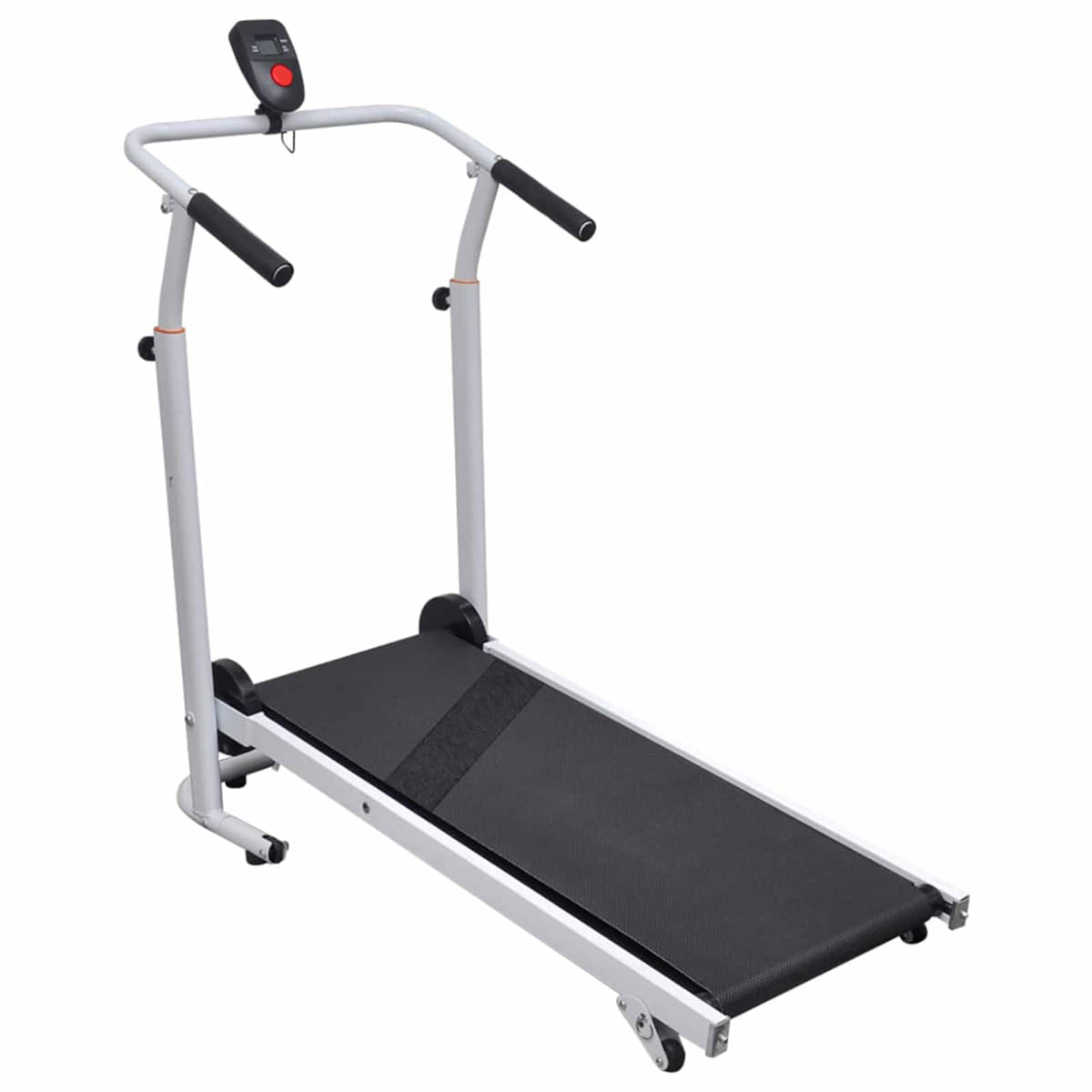 vidaXL Mini Treadmill Folding 93 x 36 cm Black 1