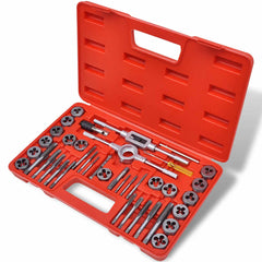 vidaXL 40 pcs Tap and Die Set 1
