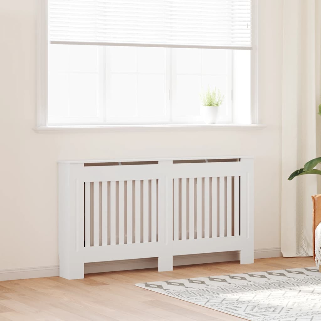 vidaXL Radiator Cover 152 x 19 x 81.5 cm Engineered Wood