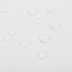 vidaXL 5 Tablecloths White 130 x 130 cm 3