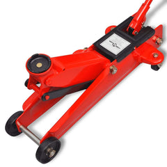 210320 Low-Profile Hydraulic Floor Jack 3 Ton Red 2