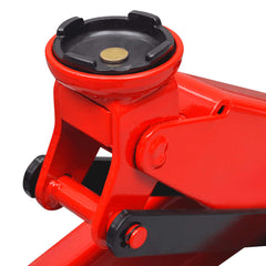 210320 Low-Profile Hydraulic Floor Jack 3 Ton Red 4
