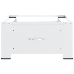 vidaXL Washing machine pedestals White Steel 2