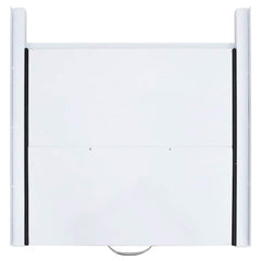 vidaXL Washing Machine Stacking Kit with Pull-Out Shelf 6